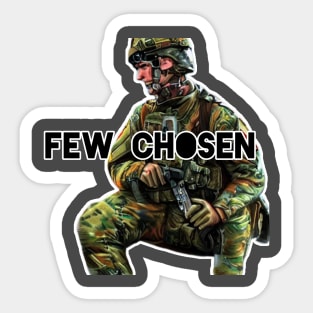 Few Chosen Sticker